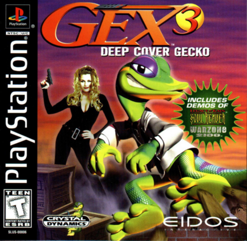Gex 3 - Deep Cover Gecko (USA) Cover